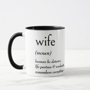 Dictionary Definition for WIFE Mug