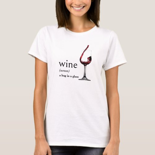 Dictionary Definition For WINE T_Shirt