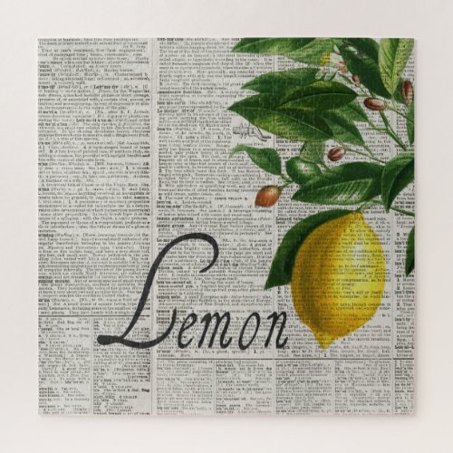 Dictionary Lemon Tree Challenging Jigsaw Puzzle