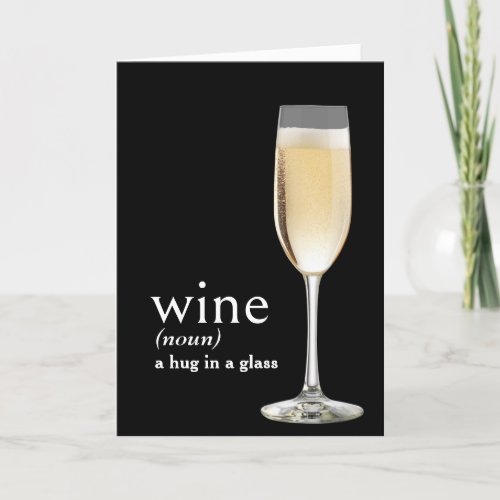 Dictionarys Definition for WINE  Card