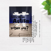 Did my autism bother you? (Desk)