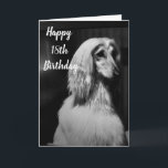 "DID MY HAIR JUST FOR YOU" 18th BIRTHDAY CARD<br><div class="desc">She got all "beautiful" just to wish Your friend or relative a very HAPPY BIRTHDAY for they are special! AND,  do not forget you can CHANGE THE AGE IN SECONDS. I have made them for 18 and 21 as well :) THANKS for stopping by one of my eight stores!!!!</div>