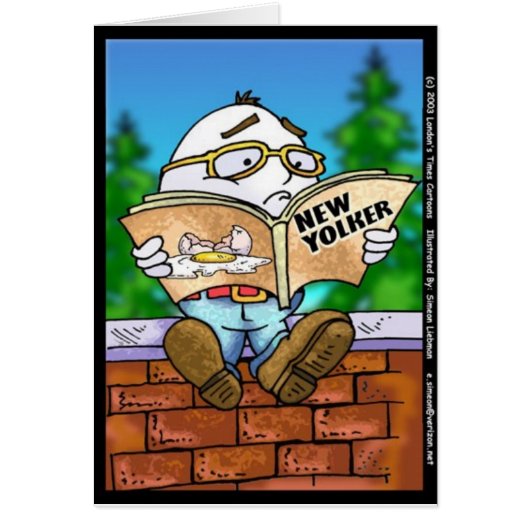 Did New Yorker Kill Humpty Dumpty? Cartoon Gifts (Front)