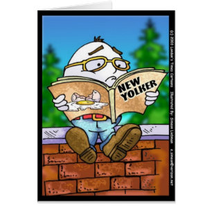 Did New Yorker Kill Humpty Dumpty? Cartoon Gifts Cards
