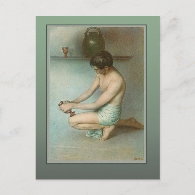 DID THE HAND THEN OF THE POTTER SHAKE? POSTCARD (Front)