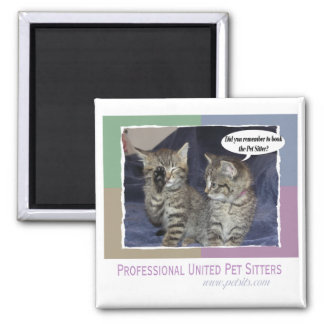 Did you remember to book the pet sitter? magnet