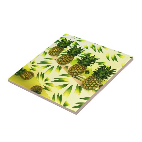 Did You Say You Like Pineapples Ceramic Tile
