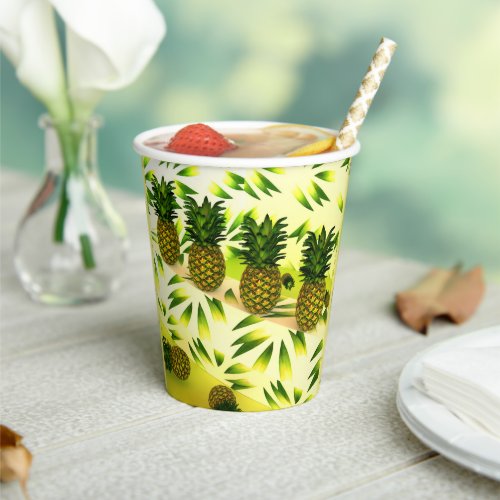 Did You Say You Like Pineapples Paper Cups