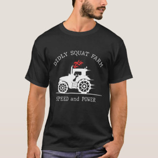 Diddly Squat Farm Speed And Power, Perfect Tractor T-Shirt