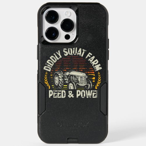 Diddly Squat Farm Speed And Power Tractor Farmer OtterBox iPhone 14 Pro Max Case