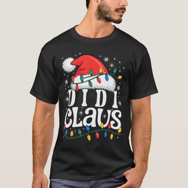 Didi Claus Funny Xmas Christmas Grandma Holiday St T-Shirt (Front)