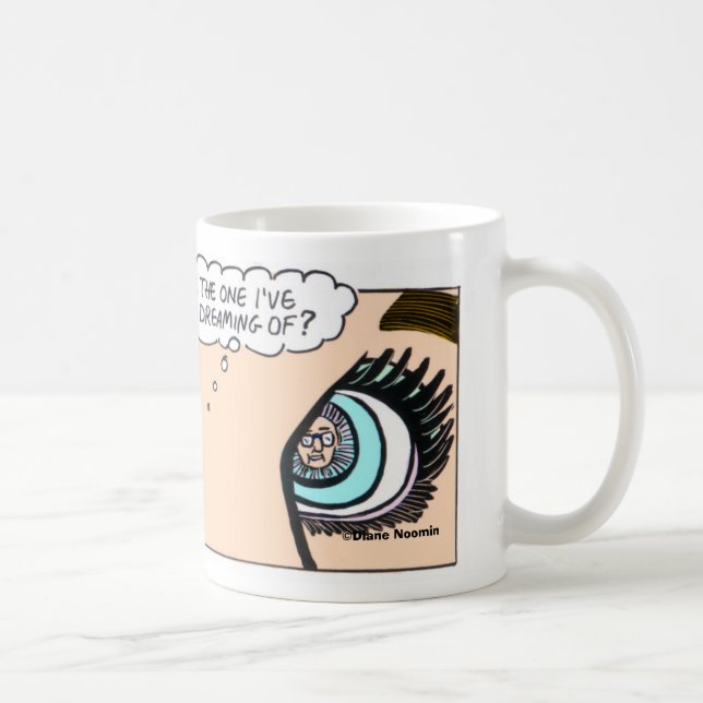 DiDi Eyes- Diane Noomin Coffee Mug (Right)