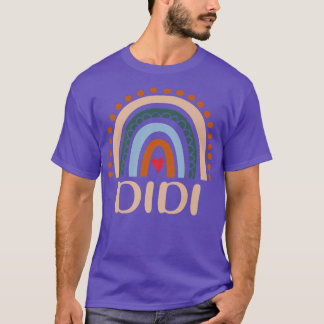 Didi Rainbow Grandma Cute Mothers Day Funny Didi  T-Shirt