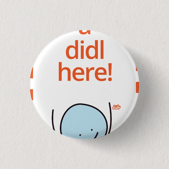 Didlr Badge Button (Front)