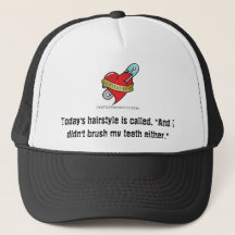 Didn't Brush My Hair Hat w/ Logo