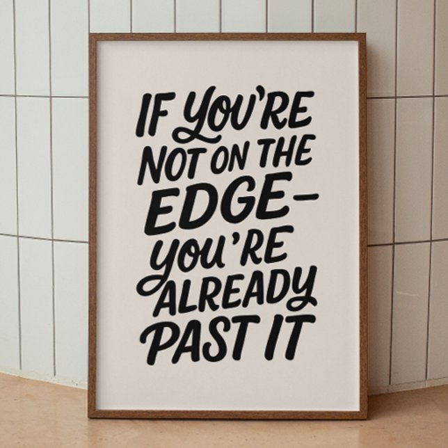 Didnt make it So what. Anti motivational quote Poster (Creator Uploaded)