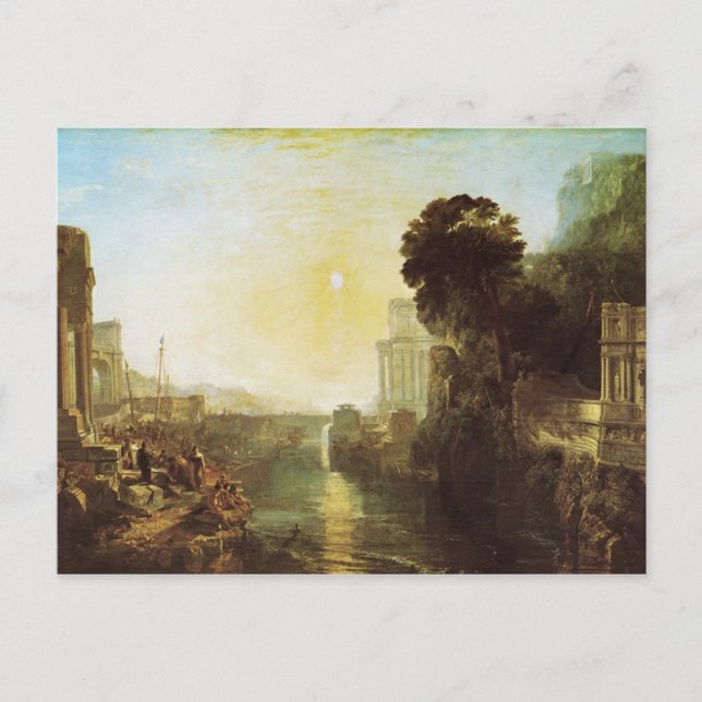 Dido Building Carthage Postcard (Front)