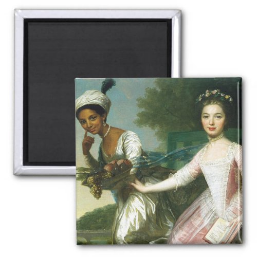 Dido Elizabeth Belle and Lady Murray Magnet