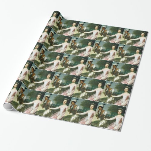 Dido Elizabeth Belle and Lady Murray Wrapping Paper