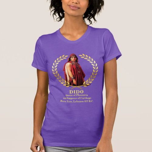 DIDO  Queen of Lebanon Ancient Phoenicia T_Shirt