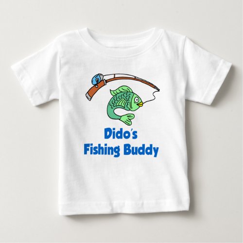 Didos Fishing Buddy Baby T_Shirt