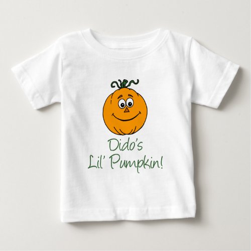 Didos Little Pumpkin Baby T_Shirt