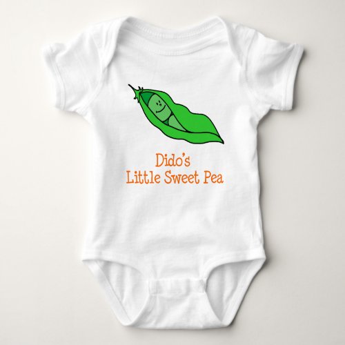 Didos Little Sweet Pea Ukrainian Baby Bodysuit