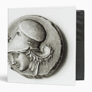 Didrachma of Heracles: obverse depicting Athena Binder