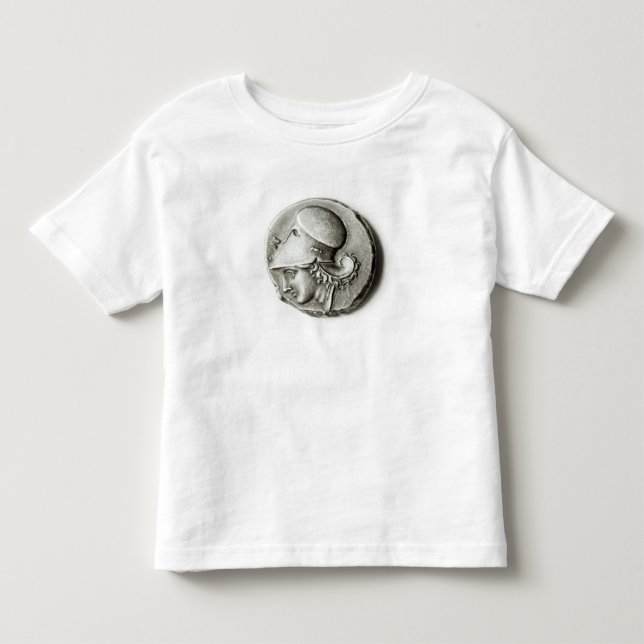 Didrachma of Heracles: obverse depicting Athena Toddler T-shirt (Front)