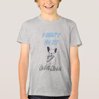 Did't do it Tri-Blend shirt