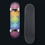 Die 7 Chakren´11 Skateboard<br><div class="desc">Die 7 Chakren sind Energiezentren entlang der Wirbelsäule,  die verschiedene Lebensbereiche beeinflussen – von Sicherheit und Kreativität über Selbstbewusstsein und Liebe bis hin zu Kommunikation,  Intuition und Spiritualität. Im Gleichgewicht fördern sie Harmonie,  innere Kraft und ganzheitliches Wohlbefinden.</div>