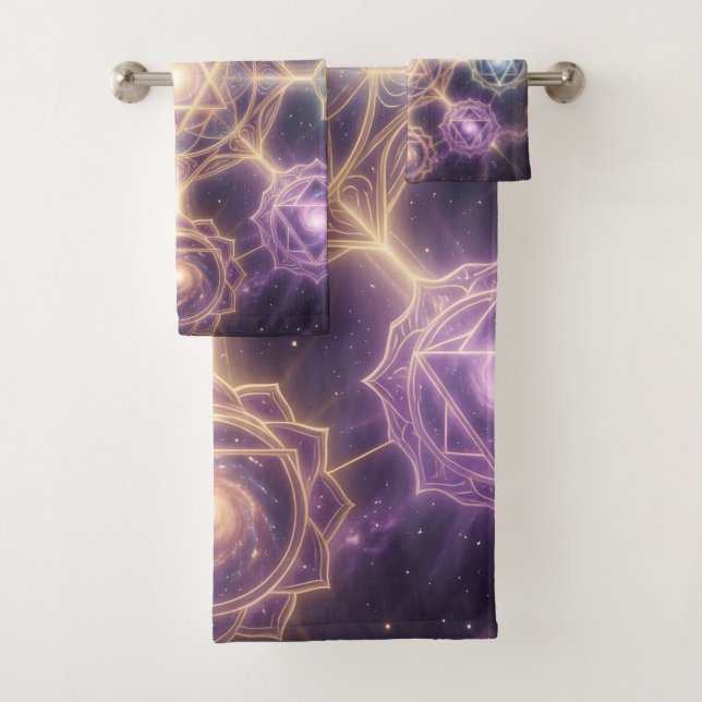 Die 7 Chakren´7 Bath Towel Set (Insitu)