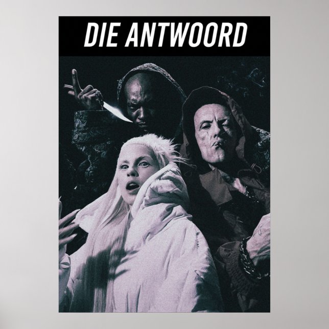 Die Antwoord Rules Poster (Front)