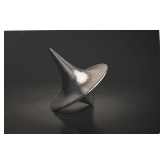 Die Cast Spinning Totem Card Metal Print (Front)