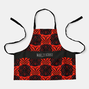 Die cuts Floral Smooth corner Elegant Pattern Apron