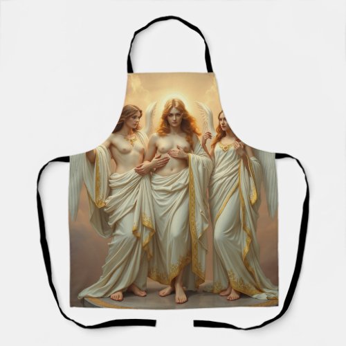 „Die Drei Heiligen Schutzengel“ Apron