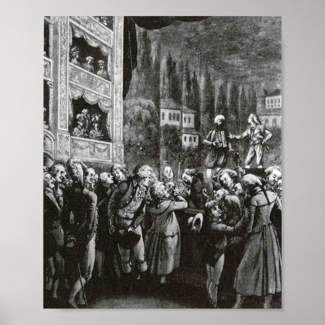 Die Entführung aus dem Serail Oper Amadeus Mozart Poster (Front)