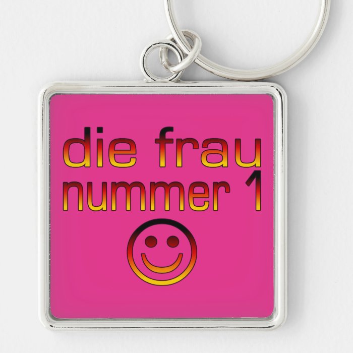 Die Frau Nummer 1   Number 1 Wife in German Key Chain