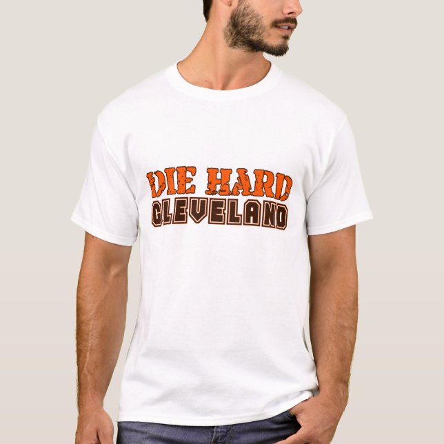 Die Hard Cleveland Logo T-Shirt (Front)