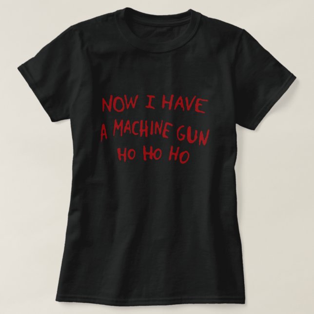 Die Hard Xmas Jumper T-Shirt (Design Front)