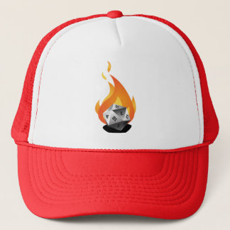 Die in A Fire (D.I.A.F) Trucker Hat