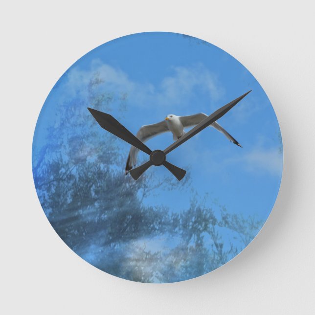 Die Möwe Round Clock (Front)