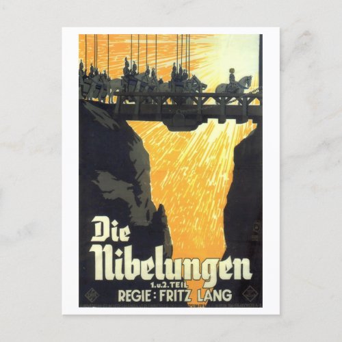 Die Nibelungen Opera 1924 Film Postcard