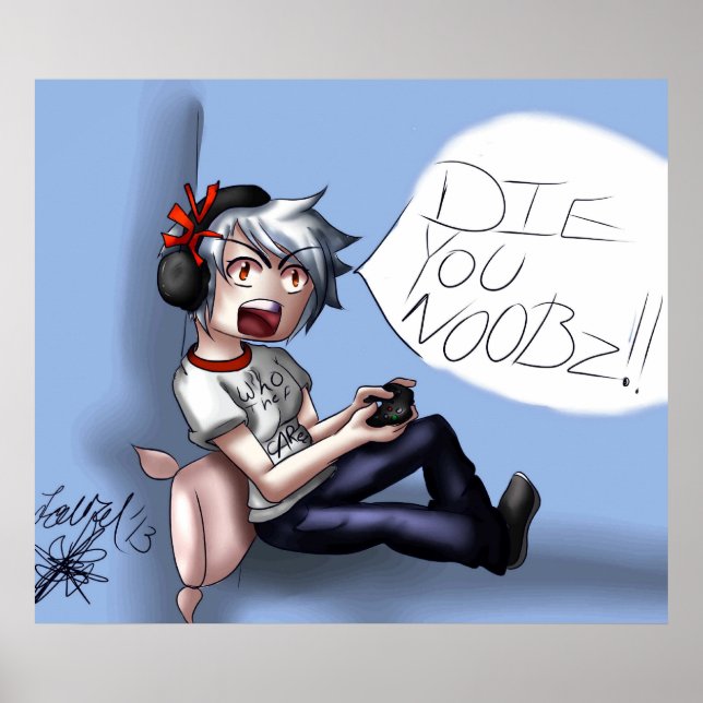 die noobs poster (Front)
