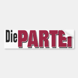Die Partei Logo Bumper Sticker