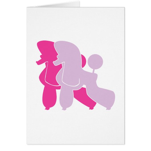 Die pinken Pudel Cards (Front)