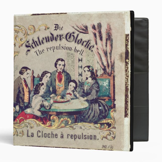 Die Schleuder Glocke - The repulsion bell 3 Ring Binder (Front/Inside)