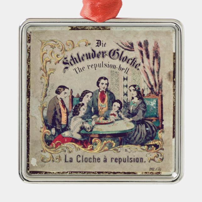 Die Schleuder Glocke - The repulsion bell Metal Ornament (Front)