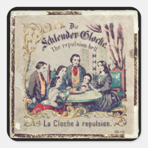 Die Schleuder Glocke - The repulsion bell Square Sticker