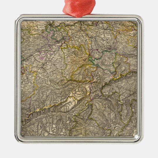 Die Schweiz Metal Ornament